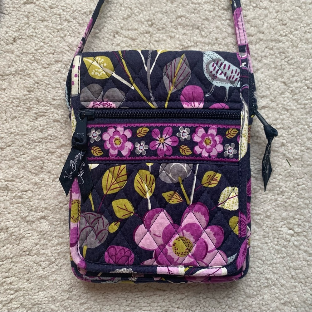 Vera Bradley floral crossbody bag